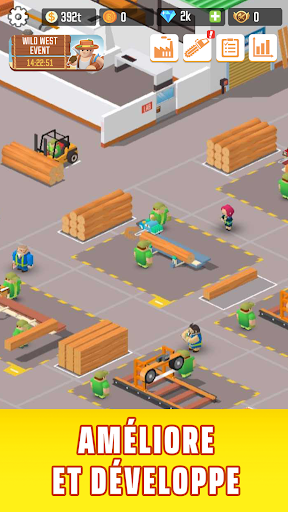Code Triche Lumber Empire: Idle Tycoon  APK MOD (Astuce) screenshots 3