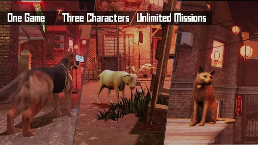 Stray Animal Survival Game 3D 2