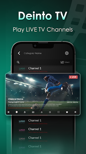 Android application Deinto Mobile Player screenshort