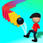 Cover Image of ダウンロード Topple Play Domino Fall Tile Puzzle 1.3 APK