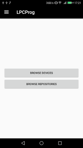 Android application LPCProg screenshort