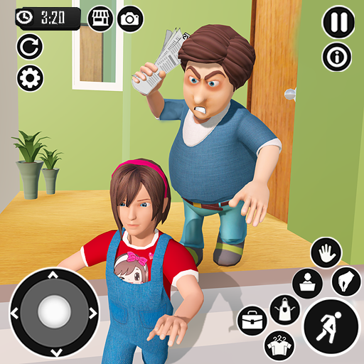 Virtual Angry Dad Simulator logo
