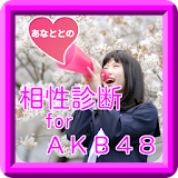 あなたと相性ピッ゠リは誰？相性診断　ｆｏｒ　AKB48 icon