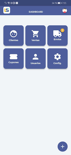 Android application LedShop507 Admin screenshort