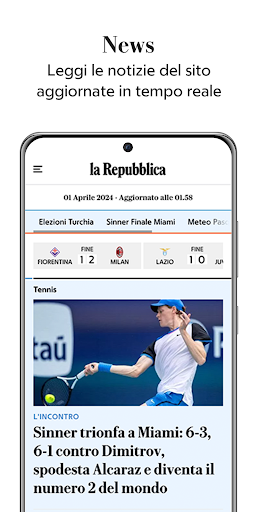 la Repubblica - news online Screenshot 3 - AppWisp.com