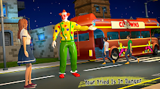 Scary Face Clown Simulator 3Dのおすすめ画像1