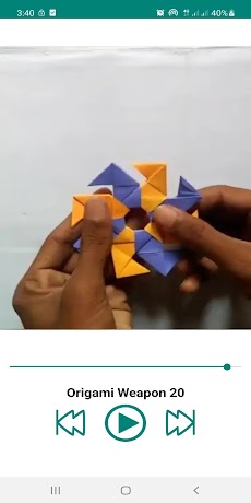 Weapons Paper Origami Easyのおすすめ画像4
