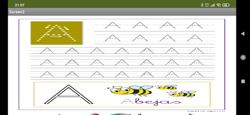 Aprender a escribir Screen 3