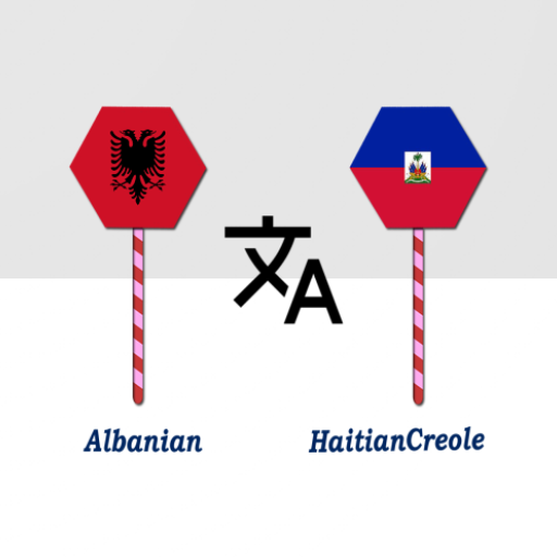 Albanian HaitianCreole Trans logo