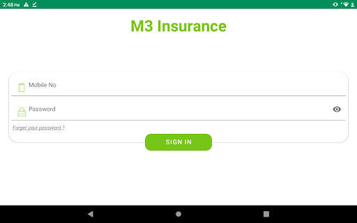 M3 Insurance Screen 3