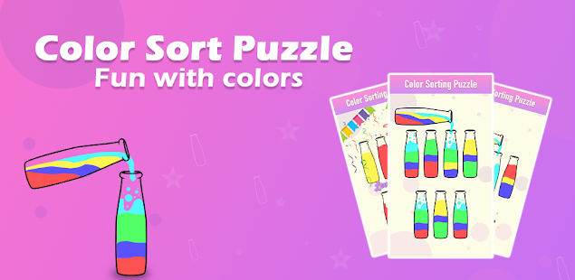 Colors Sort Puzzles - Sorting Game Puzzle 0.3 APK + Mod (Unlimited money) إلى عن على ذكري المظهر