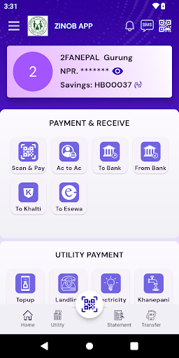 Android application Nawa Janashakti SACCOS screenshort