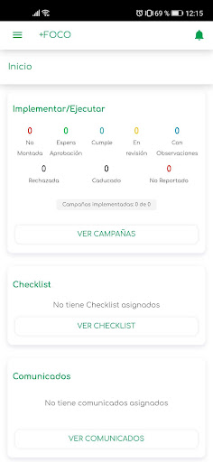 Android application +Foco Franquicias screenshort
