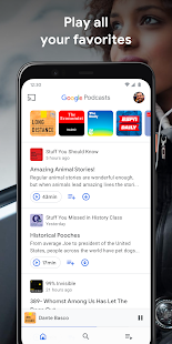 Google Podcasts Screenshot