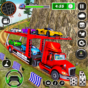 US Car Truck Transport Game3D 1.0 APK + Mod (Free purchase) for Android