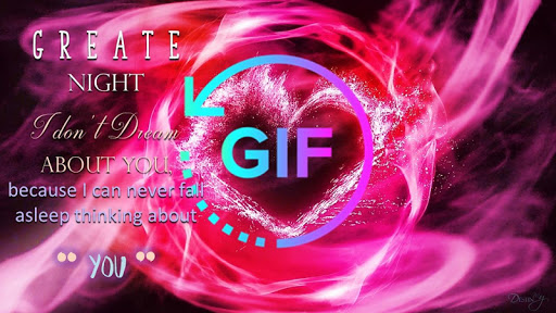 Android application Good Night Gif Wishes Messages screenshort
