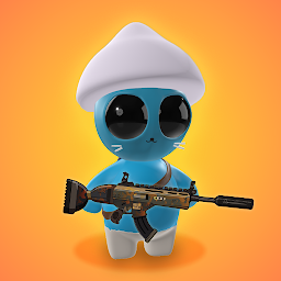 Shooter Smurf Cat-Blue Batter