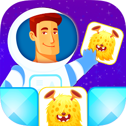Icon image Matching game. Space monsters!