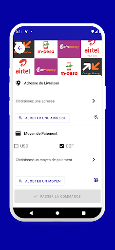 Lido Services Screen 2