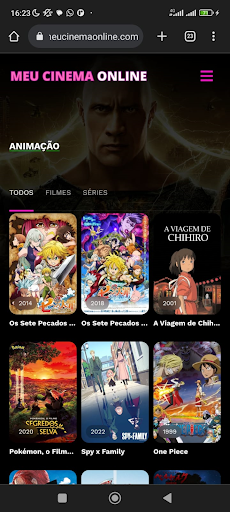 Android application Anime Flix screenshort