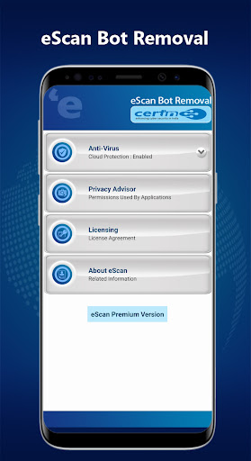 Android application eScan CERT-In Bot Removal screenshort