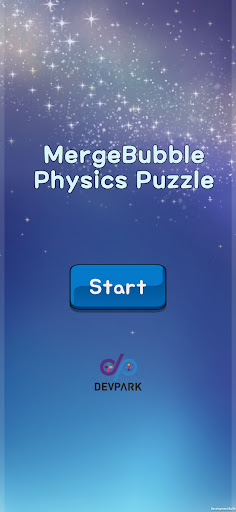 Android application MergeBubble:PhysicsPuzzle screenshort
