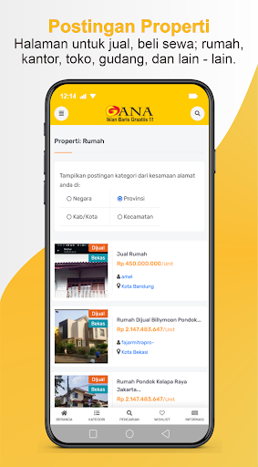 Gana IB - Jual Beli di Sekitar Screen 3