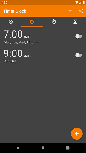 Reminder Clock App Screen 3