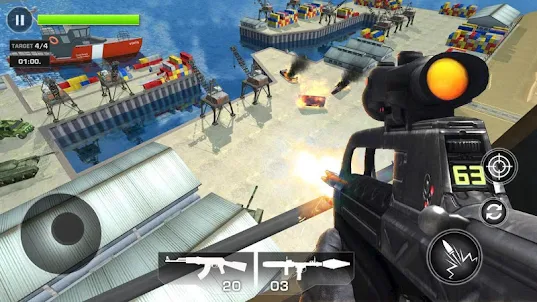 Contract Sniper Helicopter 3D