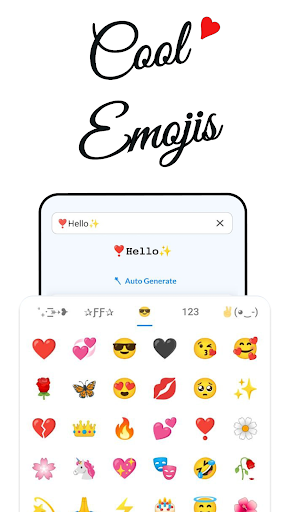 Screenshot of Stylish Text- Letter Style Art