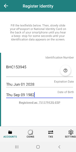Raziel Wallet Screen 3