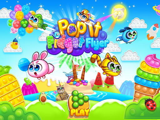 Android application Pop It Fidget Flyer Toys screenshort