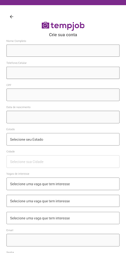 Tempjob Screen 3