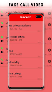 Imágen 4 Jenna Ortega Fake Video Call android