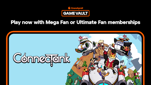 Screenshot of Crunchyroll: ConnecTank