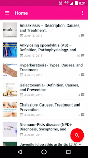 Diseases Treatments Dictionary Screenshot
