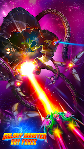 Galaxy Shooter Sky Force MOD APK (GOD MODE/UNLIMITED DIAMONDS) 7