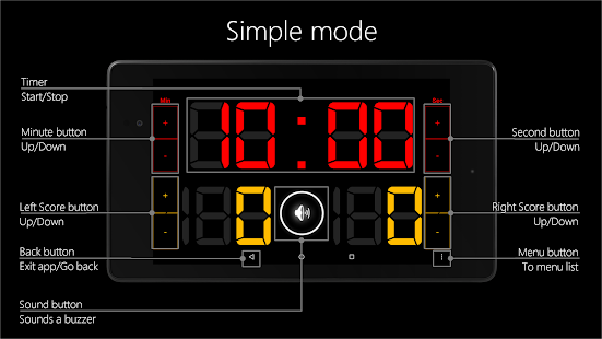 Scoreboard Basketball Screenshot
