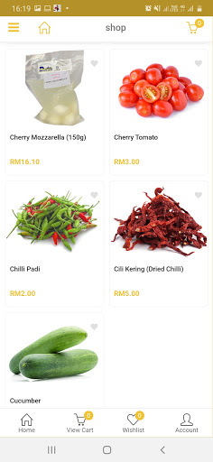 Android application Gogopasar screenshort
