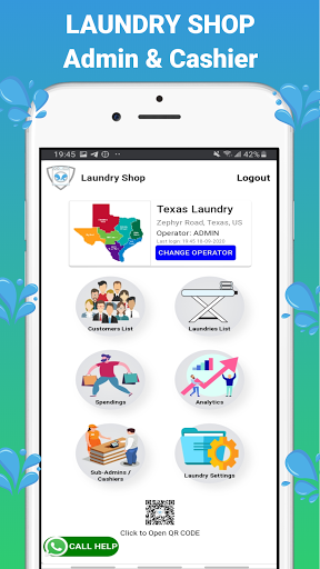 Android application Warung Laundry Admin & Cashier screenshort