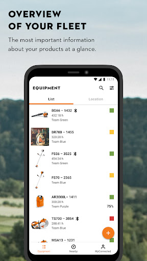 STIHL connected Screen 3