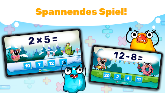 Rechnen-Spiele: Mathe Lernen