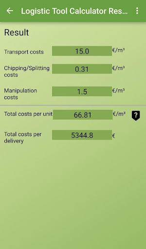BioRES calculator Screenshot 2 - AppWisp.com