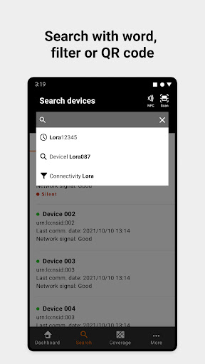 Live Objects sensor Screen 3