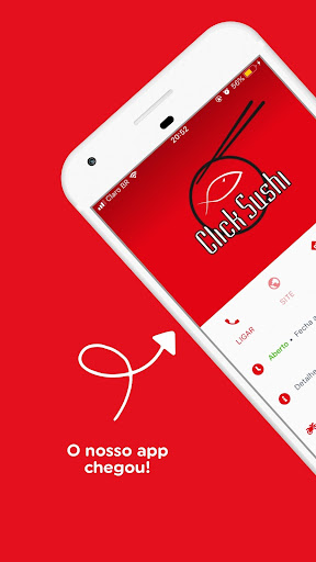 Android application Click Sushi screenshort
