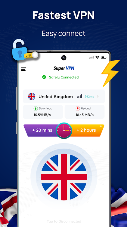 London VPN: United Kingdom VPN - New - (Android)
