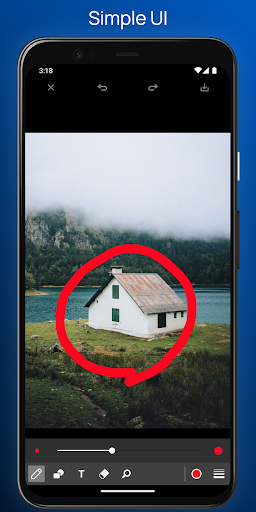 Android application Draw On Photo screenshort