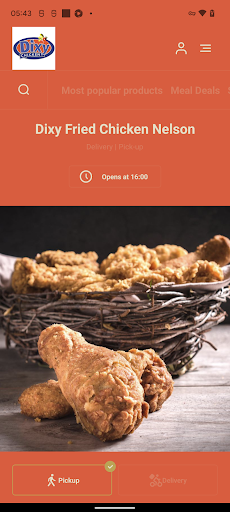 Android application Dixy Fried Chicken Nelson screenshort