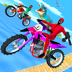 Cover Image of Télécharger Bike Stunt Race 3D  APK