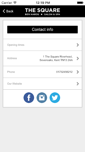 The Square Salon & Spa Screen 3